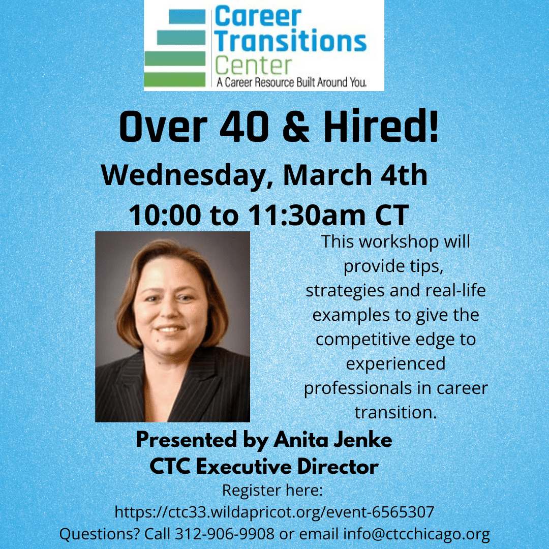 Over 40 and Hired! March 2026